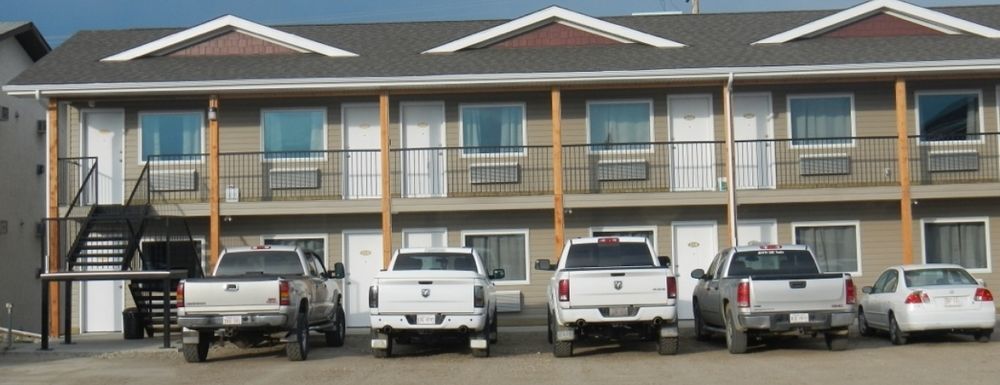 Voyageur Motel Rocky Mountain House Bagian luar foto